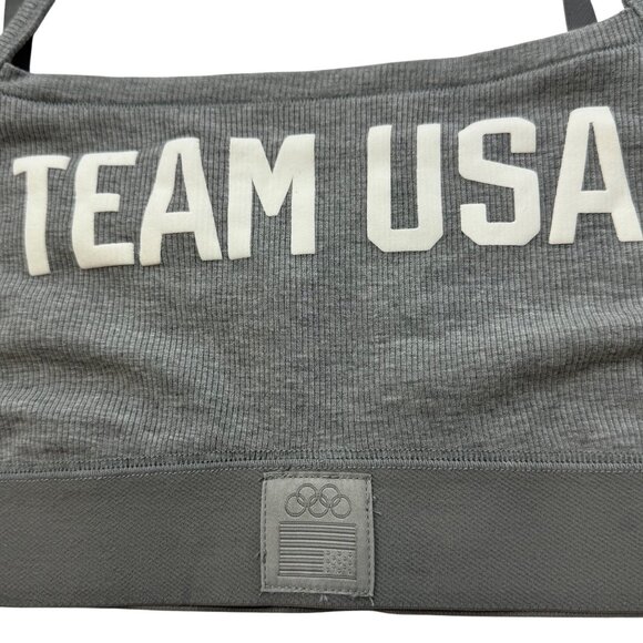 SKIMS Soft Lounge Bralette Team USA Heather Gray 3X - Picture 3 of 8
